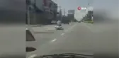 Jet skiye teker taktı otobana çıktı