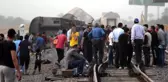 Mısır'da trenin raydan çıkarak devrilmesi sonucunda 11 kişi öldü, 98 kişi de yaralandı