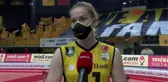 SPOR VakıfBanklı voleybolcular lig şampiyonluğunu DHA'ya değerlendirdi