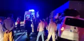 Mardin'de hafif ticari araç tıra arkadan çarptı: 6 yaralı