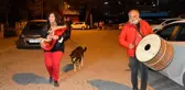 Maltepe'de alışılmamış sahur...Tulum sesleriyle uyandırdılar