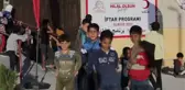 Türk Kızılaydan Suriyeli yetimlere iftar