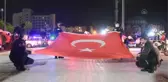 Polis ekipleri, 23 Nisan Ulusal Egemenlik ve Çocuk Bayramı'nı konvoyla kutladı