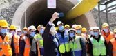 Ulaştırma ve Altyapı Bakanı Karaismailoğlu, Kop Tüneli şantiyesinde incelemelerde bulundu Açıklaması