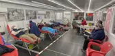 EDİRNE'DE İFTARDAN SONRA BAŞLAYAN KAN BAĞIŞI KAMPANYASINA YOĞUN İLGİ