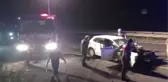 Kamyona arkadan çarpan otomobilin sürücüsü yaşamını yitirdi