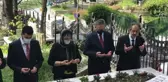 MÜNİR NURETTİN SELÇUK, MEZARI BAŞINDA ANILDI