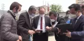 TOKİ Başkanı Ömer Bulut, depremzedeler için yapılan konut inşaatlarını inceledi