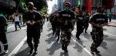 Brezilya'da Bolsonaro destekçileri sokağa indiAskeri müdahale için Bolsonaro'ya tam yetki verilmesi talep edildi