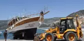 YATLAR AKDENİZ'İN MAVİ SULARIYLA BULUŞTU; UKRAYNALI TURİSTLER KEKOVA TURUNDA