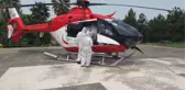 Son dakika haberi... AMBULANS HELİKOPTER KORONAVİRÜS HASTASI İÇİN HAVALANDI