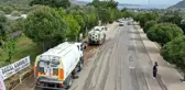 Günde 250-300 kilometre yol süpürülüyor