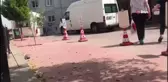 Yolu kaybeden kaplumbağa soluğu acilde aldı