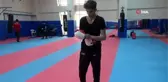 Genç sporcu, babasının izinden gidip şampiyonluklar elde etmek istiyor