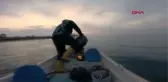 AMATÖR BALIKÇI AĞA TAKILAN CARETTA CARETTAYI 'TAMAM GÜLÜM' DİYEREK KURTARDI
