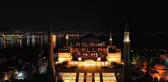 Ayasofya Camii, Kadir Gecesi'nde mahya ile buluştu