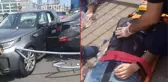 Beşiktaş'ta makas atan sürücü, ortalığı birbirine kattı! 4 kişi yaralandı, 11 araç hasar gördü