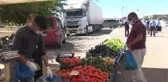 Midyat'ta semt pazarında Kovid-19 denetimi yapıldı