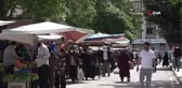 Tam kapanmanın 9. gününde kurulan pazar yerlerine vatandaştan yoğun talep
