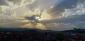 Bulutlar görsel şölen sundu