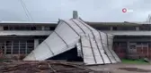 Fırtına çatıları böyle uçardı