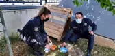 Son dakika haberleri: - Polis memurları devriye sırasında buldukları yavru köpeği sahiplendiler