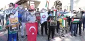 İsrail'in Mescid-i Aksa saldırıları Edirne'de protesto edildi