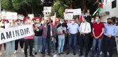 İsrail'in saldırıları KKTC'de protesto edildi