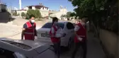 KAHRAMANMARAŞ - Kalp nakli bekleyen küçük Ecem Naz'a doğum günü sürprizi