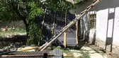 Son dakika haberleri | Fırtına şehit annesinin evinin çatısını uçurdu