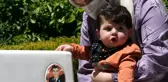 8 aylık İbrahim şehit babasını görmek için tatlı uykusundan uyandı