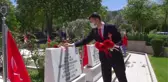 Son dakika... AFYONKARAHİSAR - Şehitliklerde hüzünlü bayram arifesi