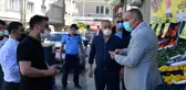 Başkan Sertaslan market denetiminde
