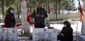 Bayram arifesinde şehitlik ziyaretleri