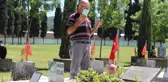 Soma maden faciasının 7'nci yıl dönümünde mezarlık ziyareti