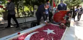Son dakika haberi! - Başkan Tahmazoğlu şehitler için dua etti