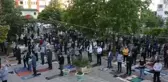 Bayram namazı kılındı