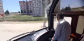Beypazarı Belediye Başkanı Kaplan, otobüs ile şehir turu yaparak halkın Ramazan Bayramını kutladı