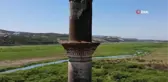 Baraj suları çekildi, cami minaresi ortaya çıktı