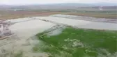 HES kanalında duvar çökmesi sonucu tarım arazileri zarar gördü