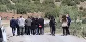 Acıpayam'da bir grup köylünün kapatılmasını istediği taş ocağında bilirkişi incelemesi yapıldı