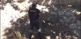 Yavru köpekleri torbaya koyup dereye attı
