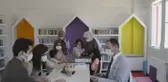 Kozluk'ta bir okula okuma ve zeka oyunları salonu yapıldı