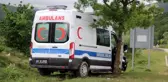Hükümlü taşıyan ambulans kaza yaptı