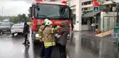 15 katlı binanın 4. katındaki yangında mahsur kalan anne ve çocuğu itfaiye kurtardı