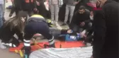 BURSA OTOMOBİLİN ÇARPTIĞI MOTOSİKLETTEKİ KURYE, AĞIR YARALANDI
