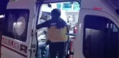 Otomobil su kanalına devrildi