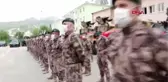 TUNCELİ POLİS ÖZEL HAREKAT TİMLERİ, DUALARLA SURİYE'YE UĞURLANDI