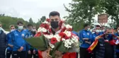 Avrupa Şampiyonu güreşçi davul zurnayla karşılandı