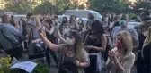 BAHÇEŞEHİR' DE KÜREKLE ÖLDÜRÜLEN KEDİ YAVRULARI İÇİN EYLEM